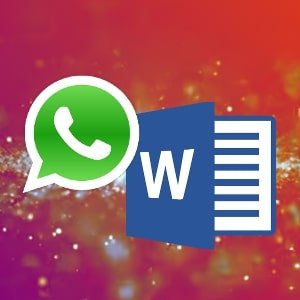 imagem referente a Como enviar um documento do word para o whatsapp pelo computador?